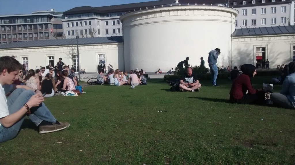 Elissenbrunnen miejsce w centrum spotkań w Aachen